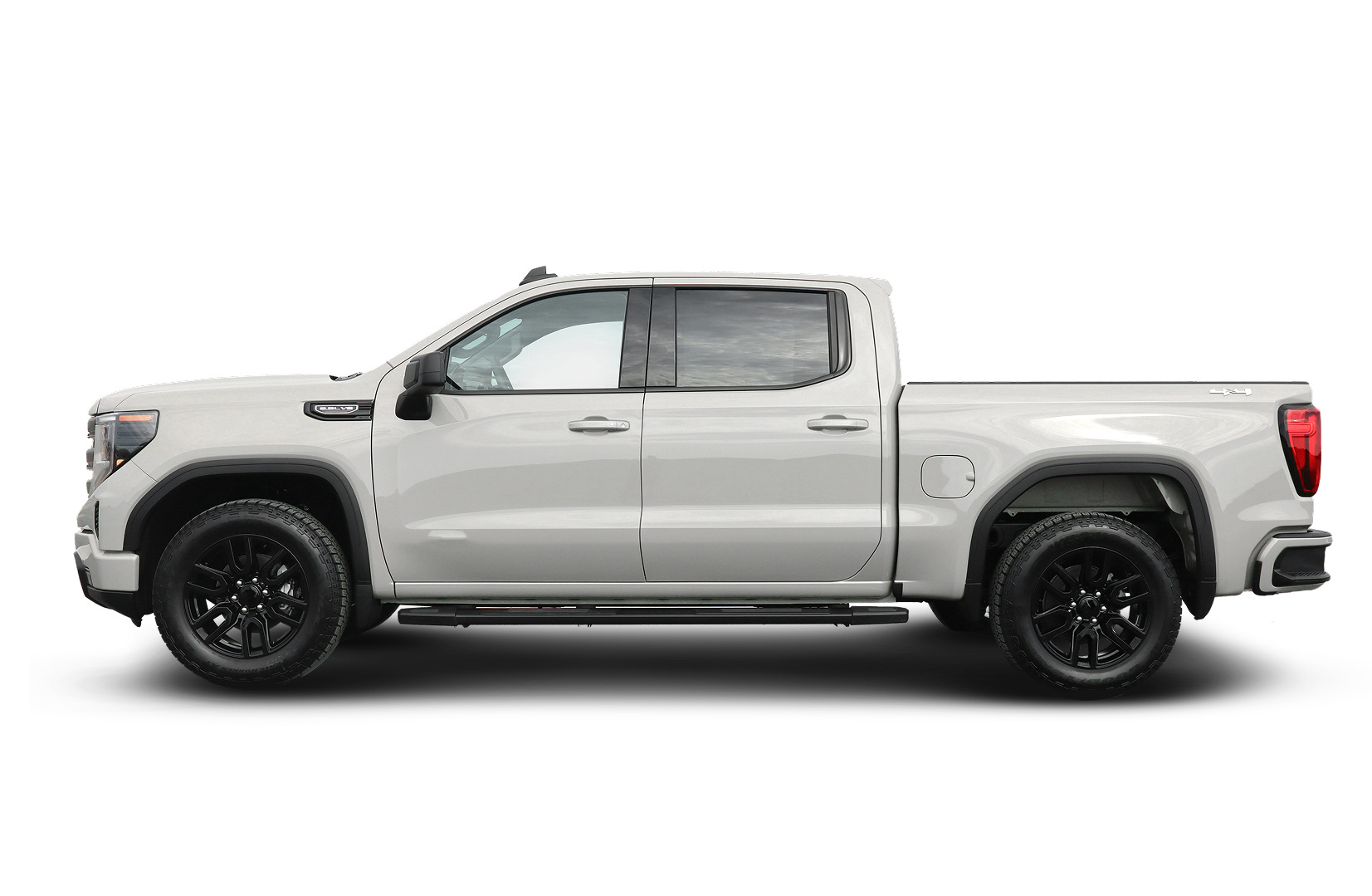 White pickup truck